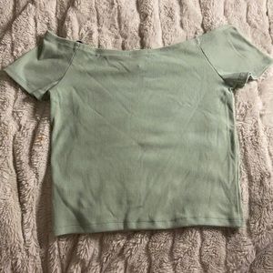 Forever 21 off the shoulder crop top